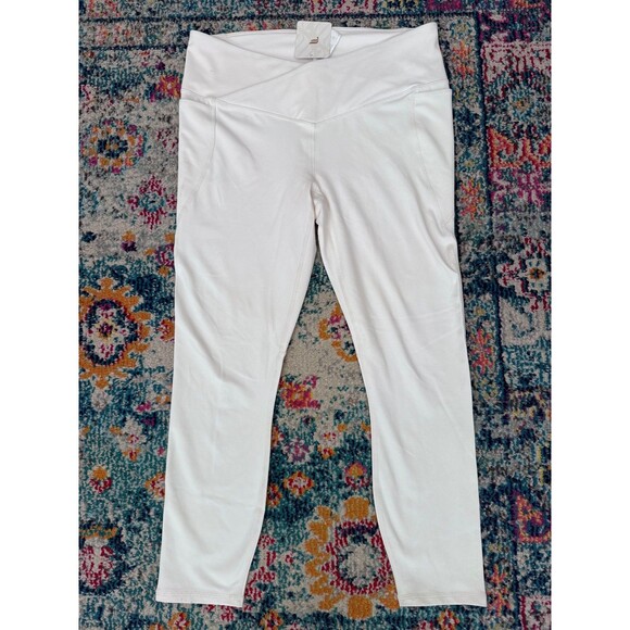 NWT Fabletics High Waisted Oasis Pureluxe Crossover 7/8 Legging Sz L - Picture 1 of 7